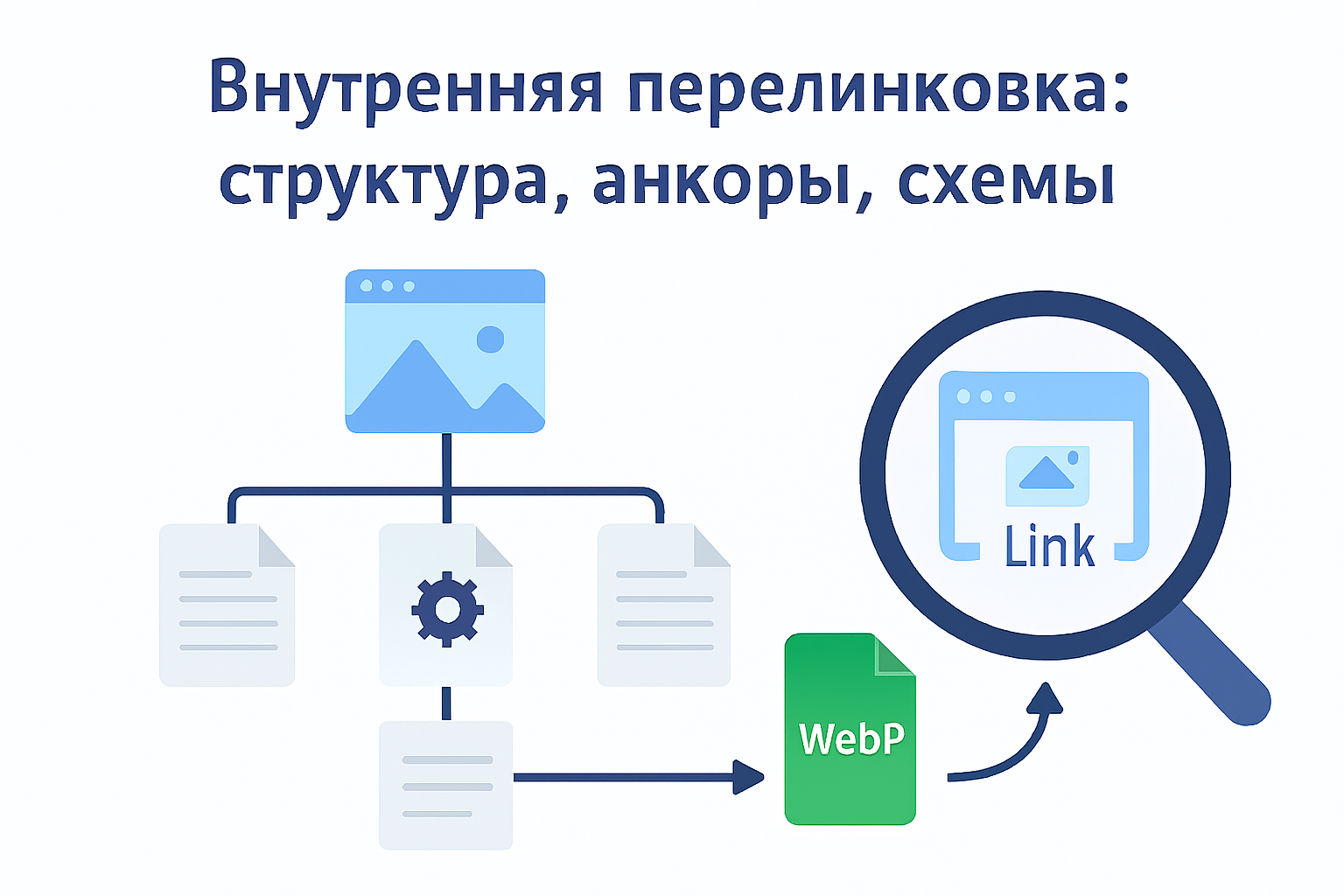 Как настроить внутреннюю перелинковку: структура, анкоры, схемы